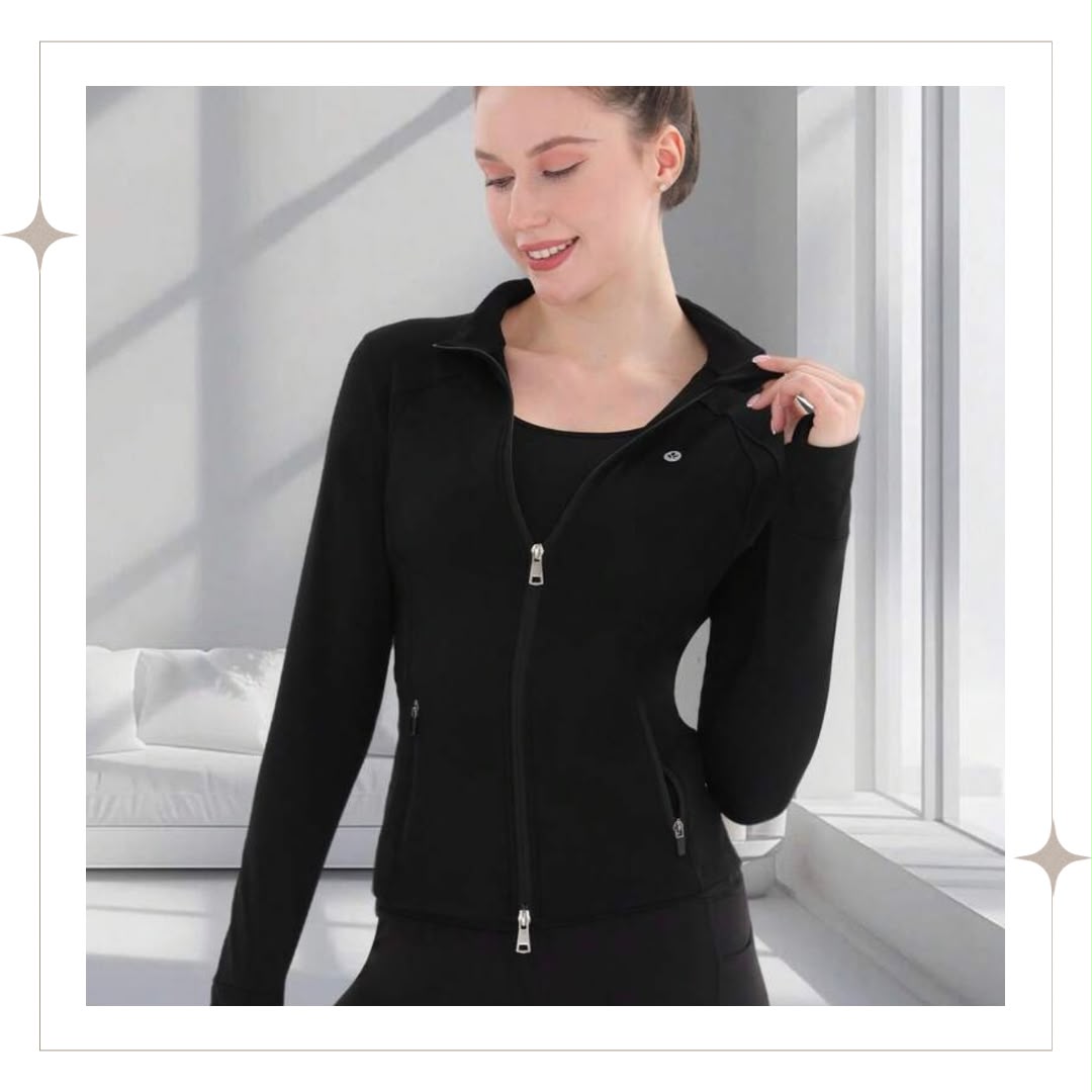 Black Slim Fit Jacket