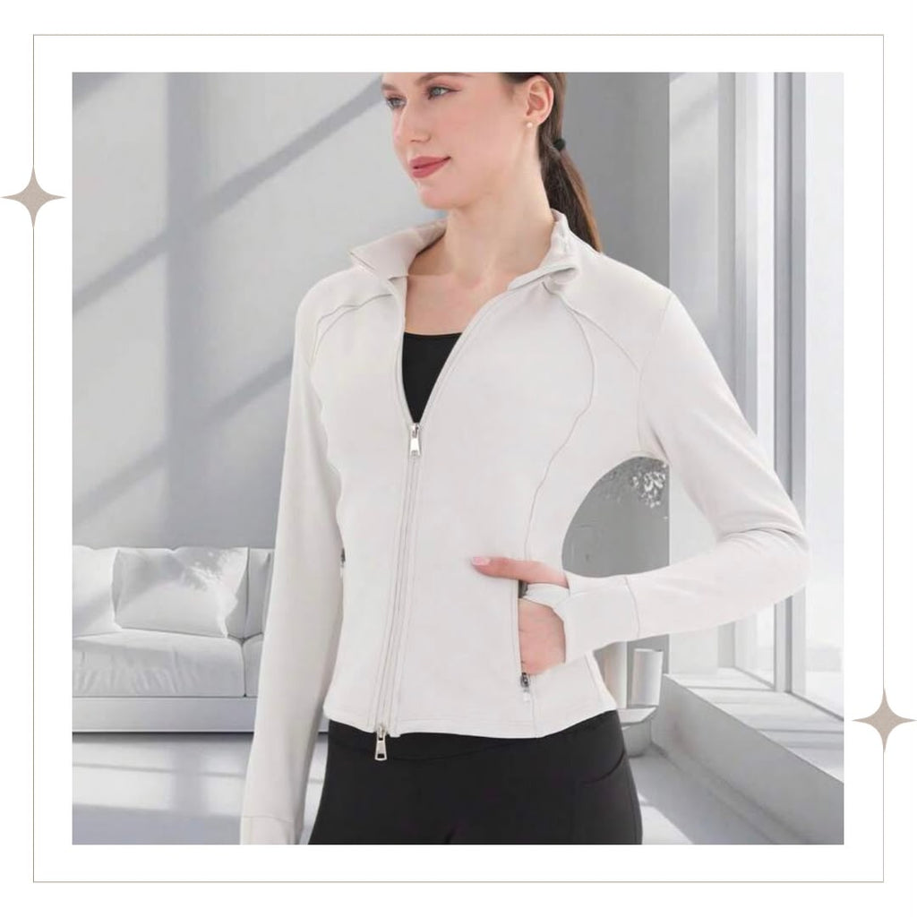 White Slim Fit Jacket