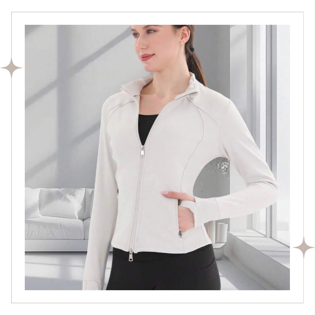 White Slim Fit Jacket