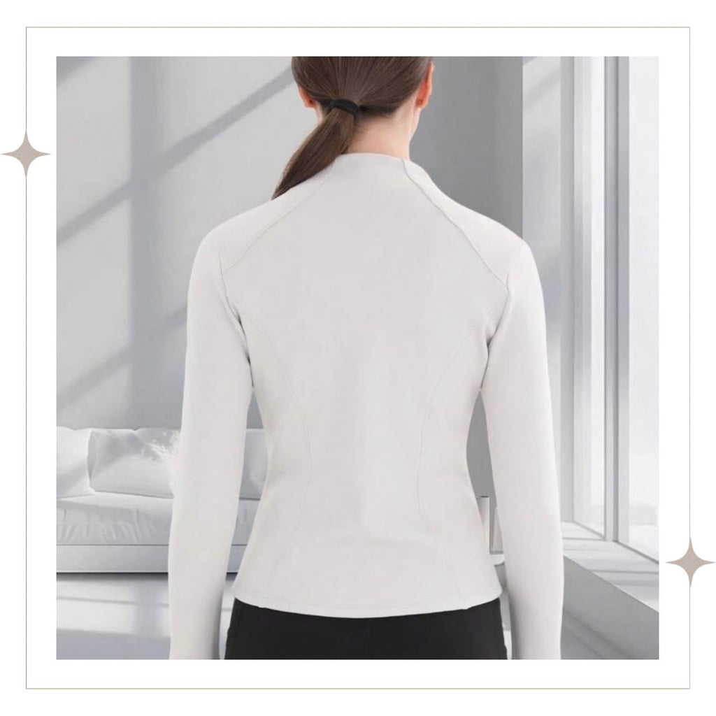 White Slim Fit Jacket