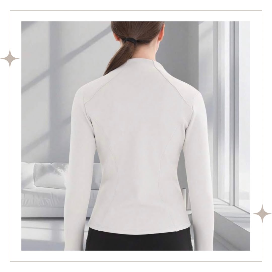 White Slim Fit Jacket