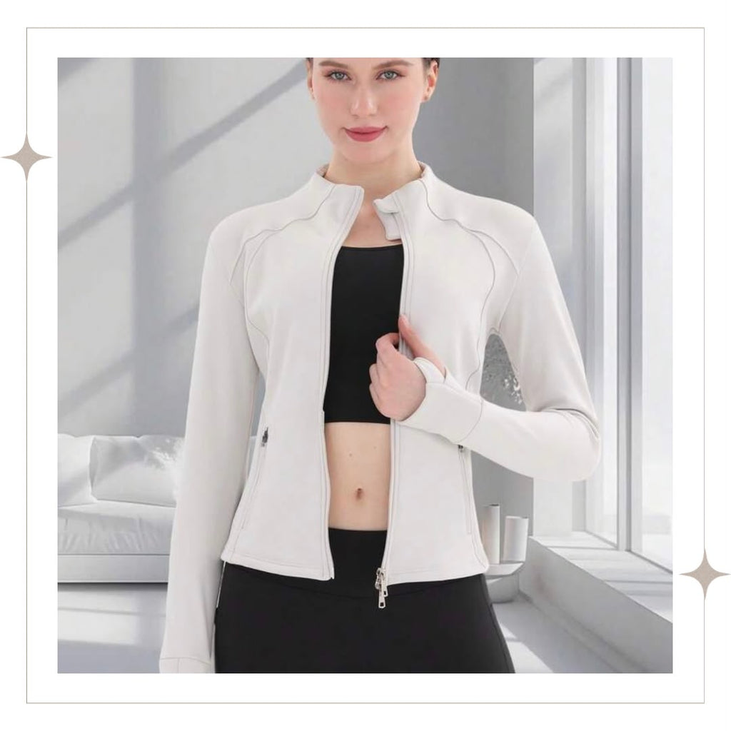 White Slim Fit Jacket