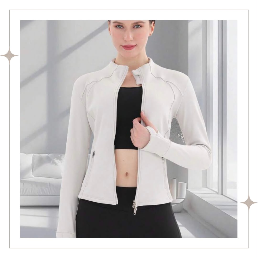 White Slim Fit Jacket
