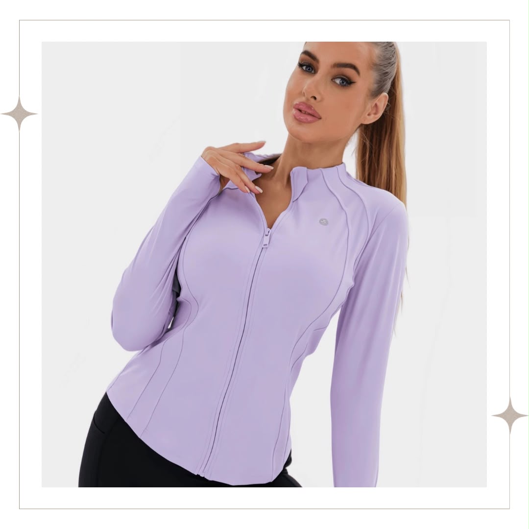 Pastel Purple Slim Fit Jacket