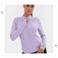 Pastel Purple Slim Fit Jacket