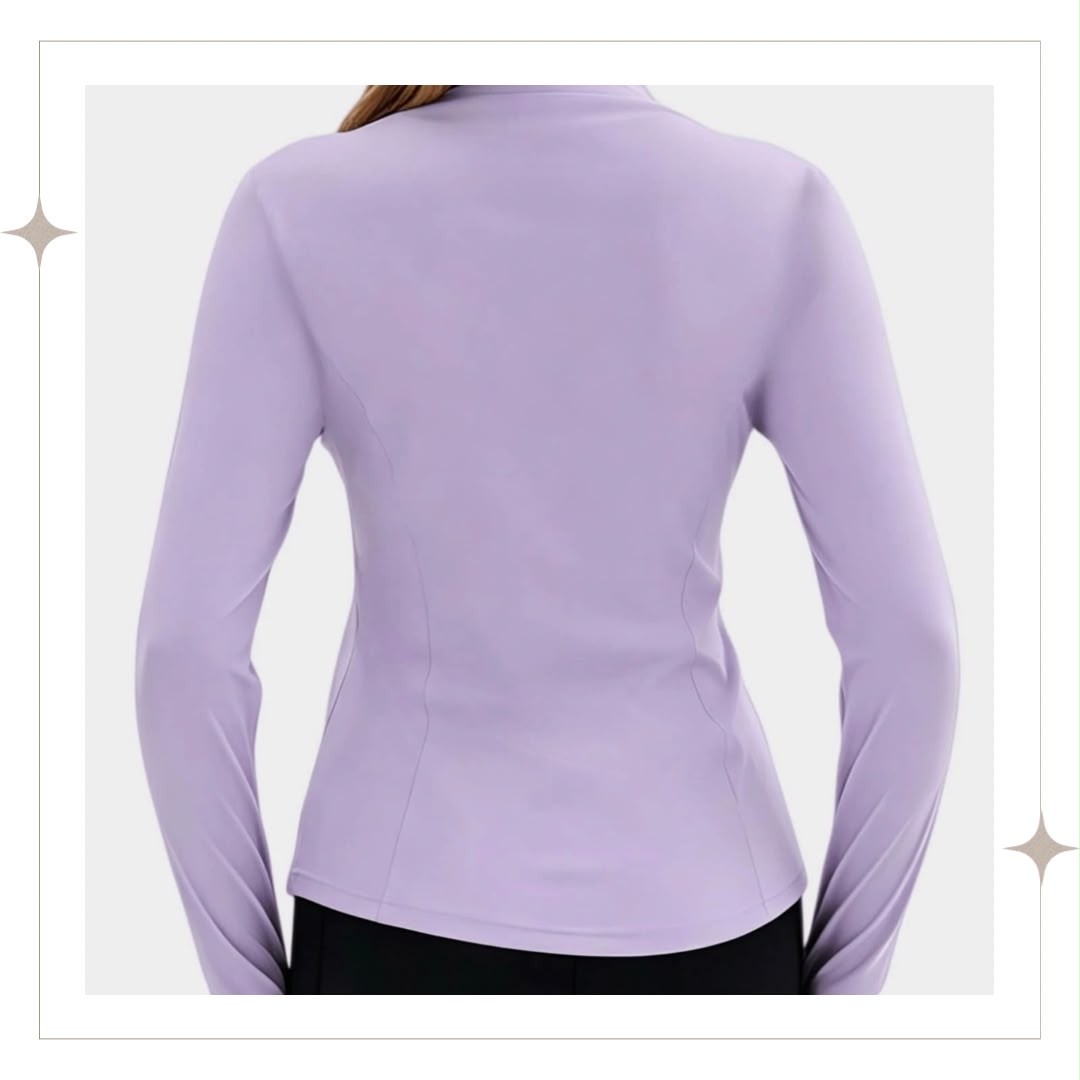 Pastel Purple Slim Fit Jacket
