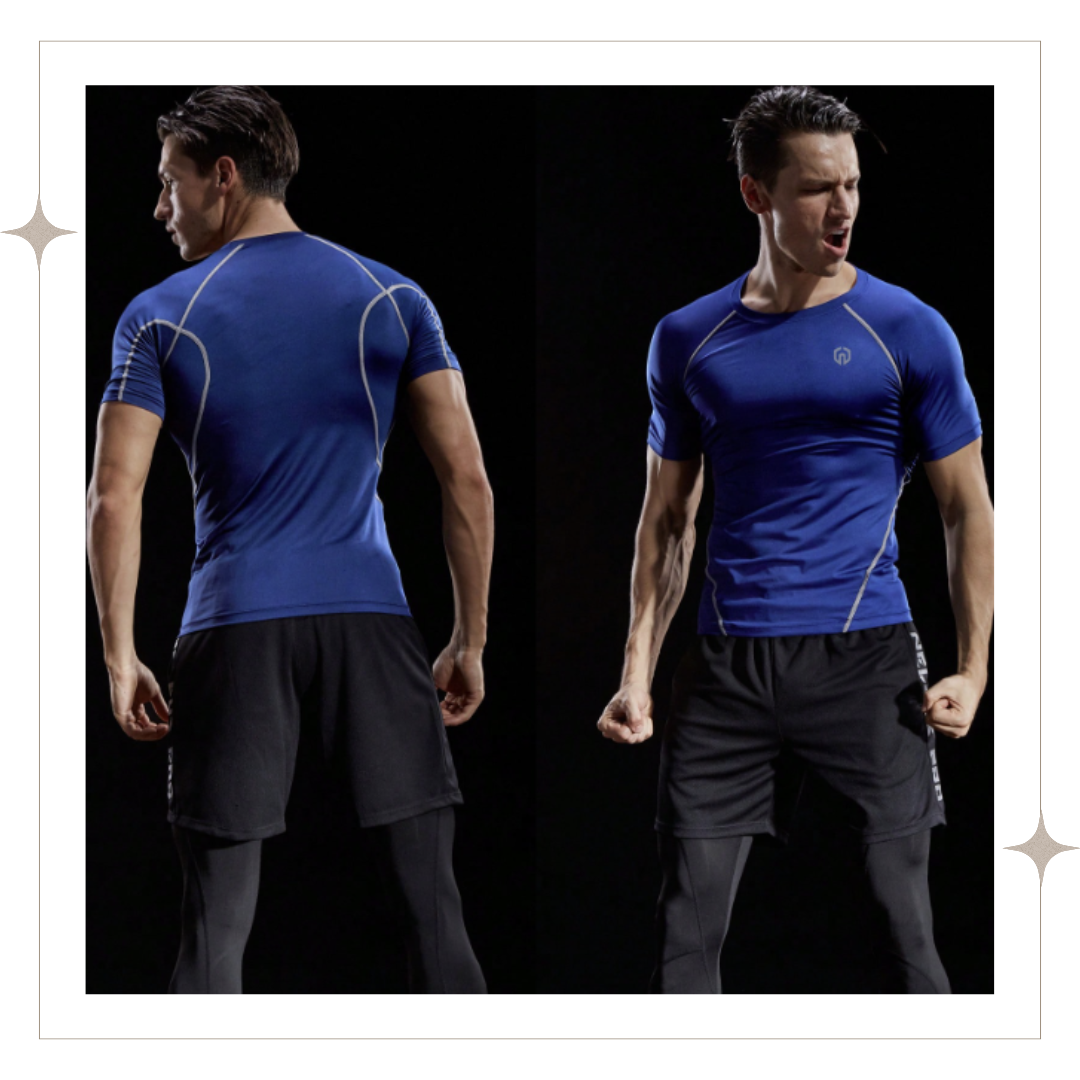 Royal Blue Compression T-Shirt