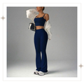 High Waisted Bell Bottom Pants