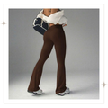 High Waisted Bell Bottom Pants
