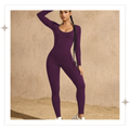 Long Sleeve V-Back Jumper