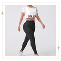 Black Three Piece High-Rise Set