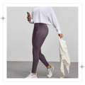 Purple Double Pocket Leggings