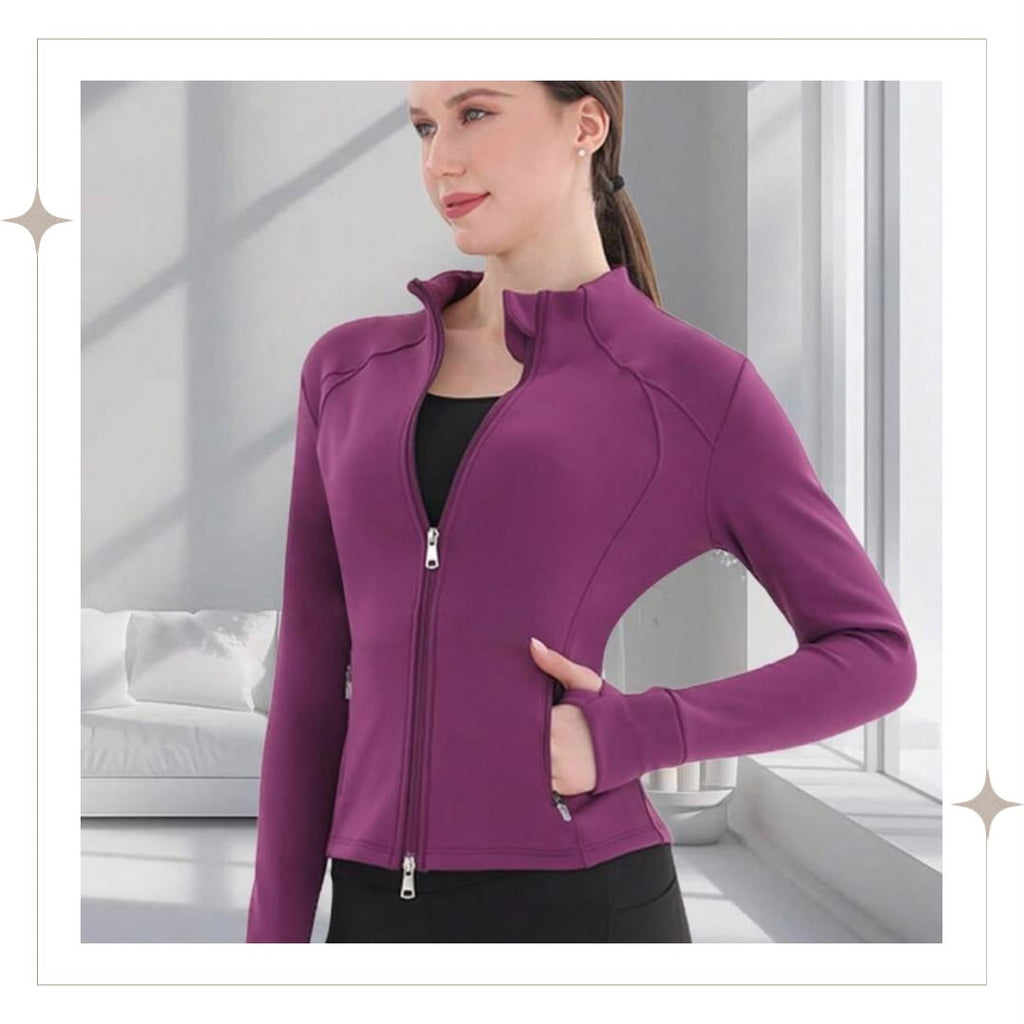 Burgundy Slim Fit Jacket
