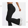 High waisted bell bottom pants