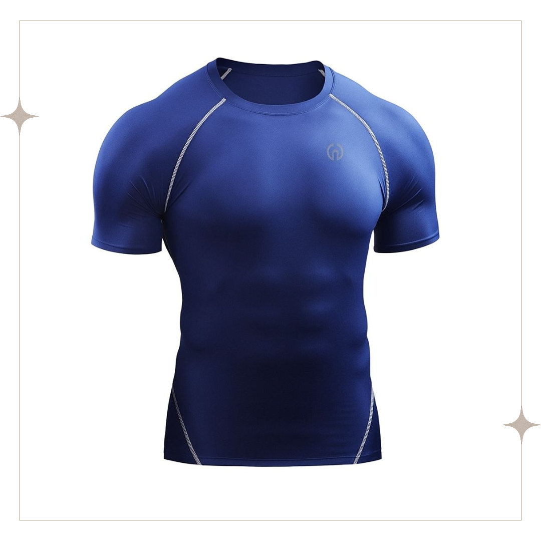 Royal Blue Compression T-Shirt