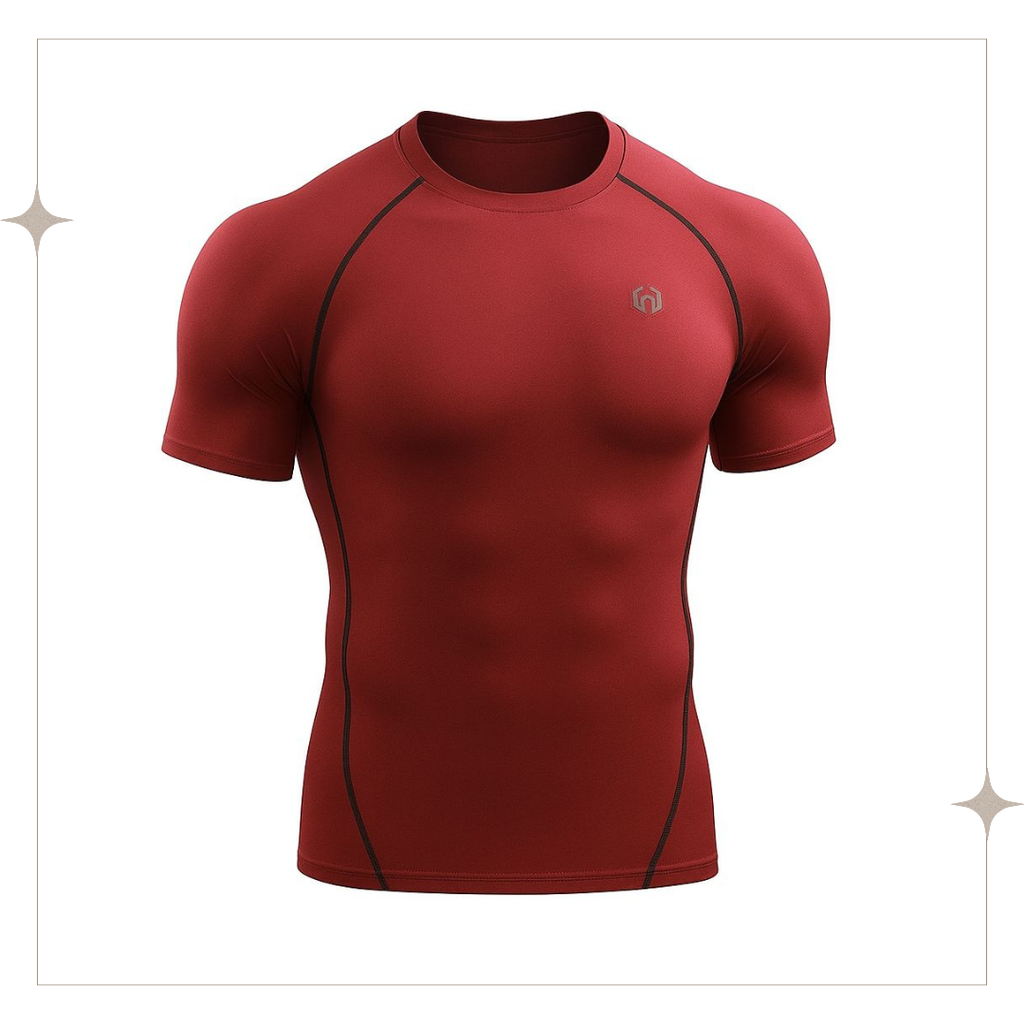 Red Compression T-Shirt