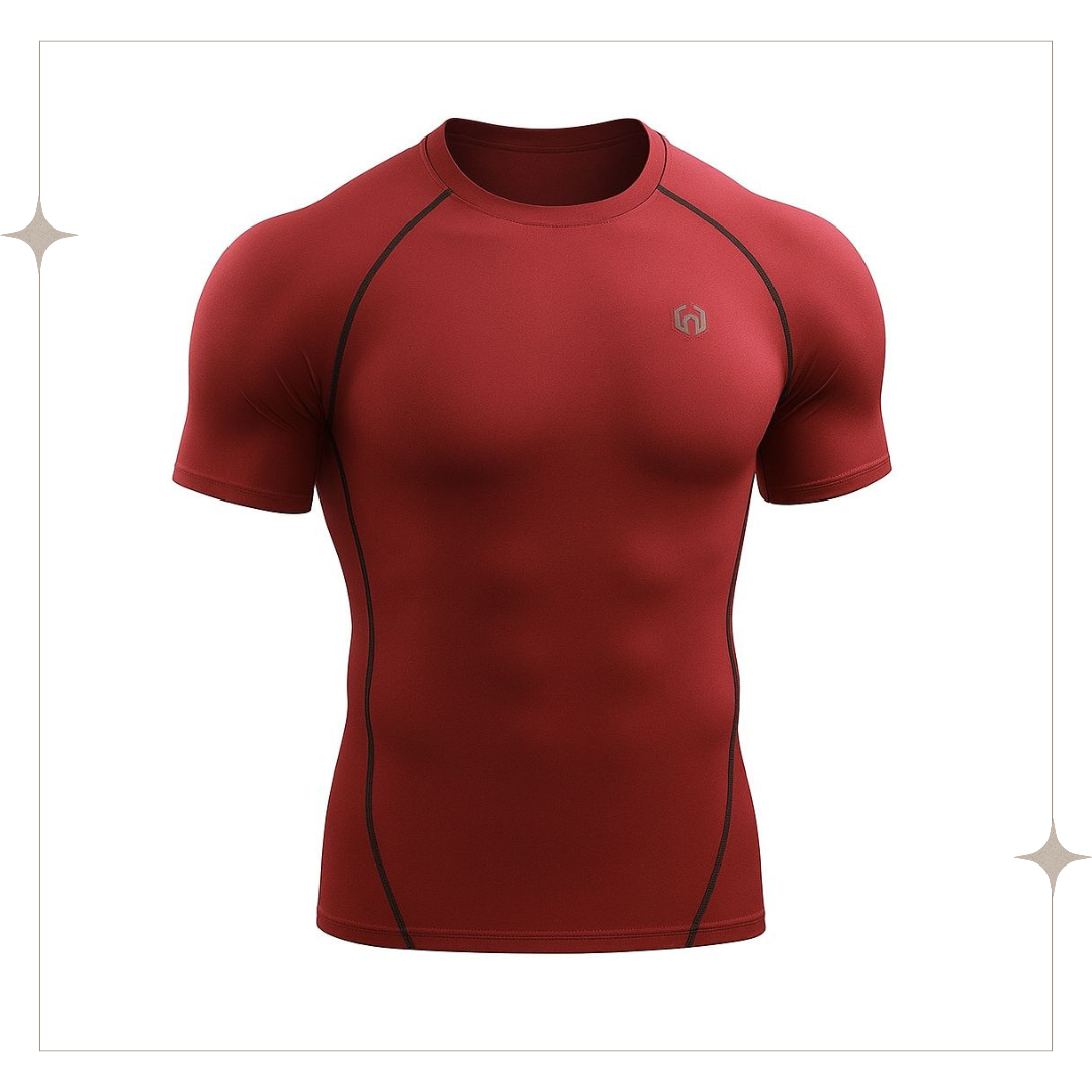 Red Compression T-Shirt