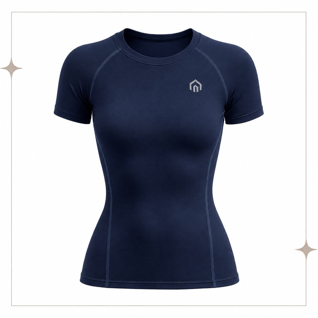 Navy Blue Compression T-Shirt
