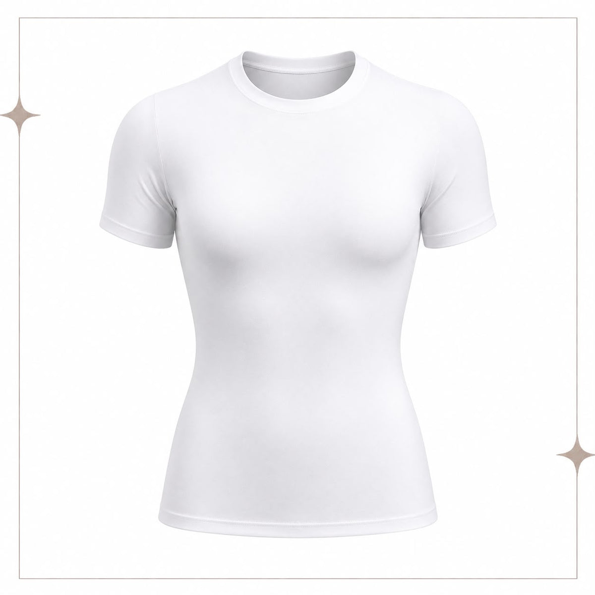 White Compression T-Shirt