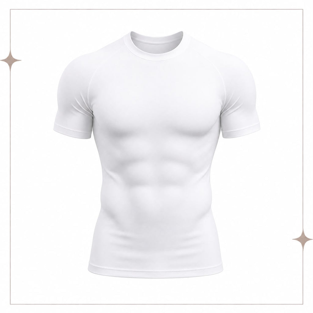 White Compression T-Shirt