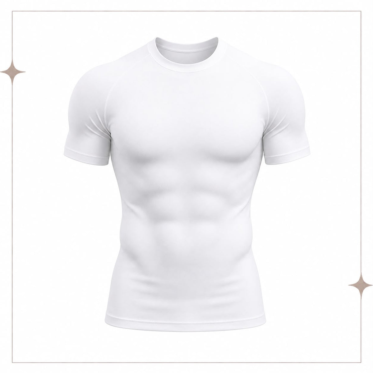 White Compression T-Shirt