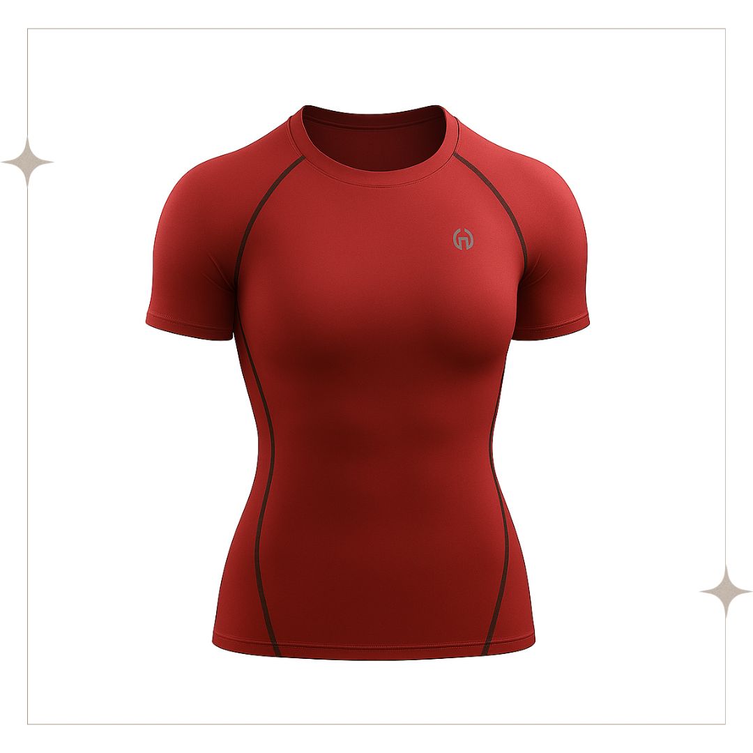 Red Compression T-Shirt