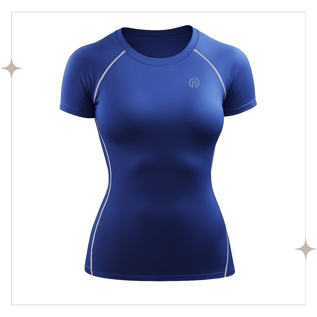 Royal Blue Compression T-Shirt